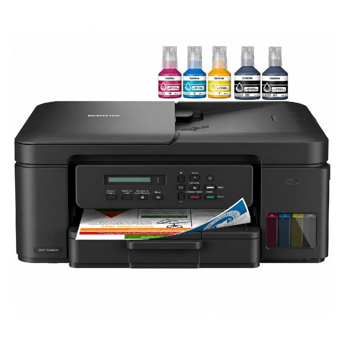 IMPRESORA BROTHER DCP-T730DW WIFI/USB/LCD/DUPLEX/ADF