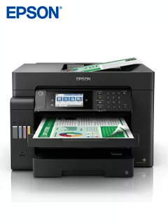 IMPRESORA MULTIFUNCIONAL DE TINTA EPSON ECOTANK L15150, IMPRIME/ESCANEA/COPIA/FAX/WI-FI/USB/ETHERNET